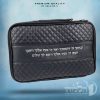 תיק טלית תרמי מפואר - P.U שחור "יברכך ה'" דגם 240
