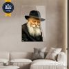 תמונת זכוכית הרבי מילובביץ’ שקוף דגם 3031