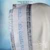 טלית צמר פאר הקודש פסים בצבע תכלת, לא מחליקה - 267