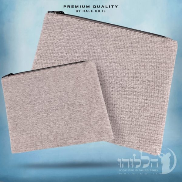 סט כיסוי לטלית תפילין ועטרה פשתן – דגם 234