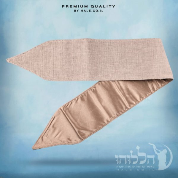 סט כיסוי לטלית תפילין ועטרה פשתן – דגם 230