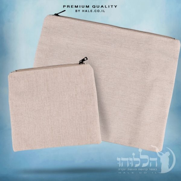 סט כיסוי לטלית תפילין ועטרה פשתן – דגם 230