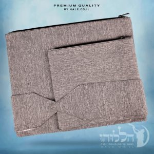 סט כיסוי לטלית תפילין ועטרה פשתן – דגם 233