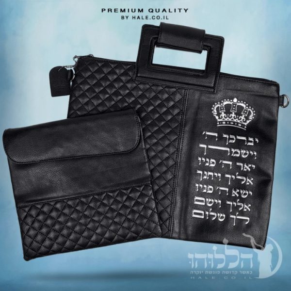 סט תיקים לטלית ולתפילין - דגם 203